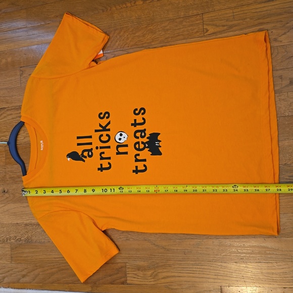 HOPE & WONDER ORANGE HALLOWEEN KIDS UNISEX SHORT SLEEVE TEE-SHIRT SIZE XL 16 - Picture 7 of 11